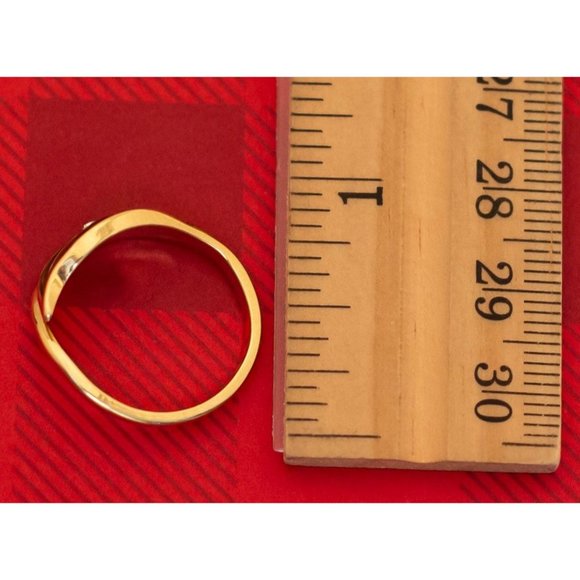 Vintage Majestic Leaf Ring Size 7 1/2 by Avon - O25 - Picture 4 of 4